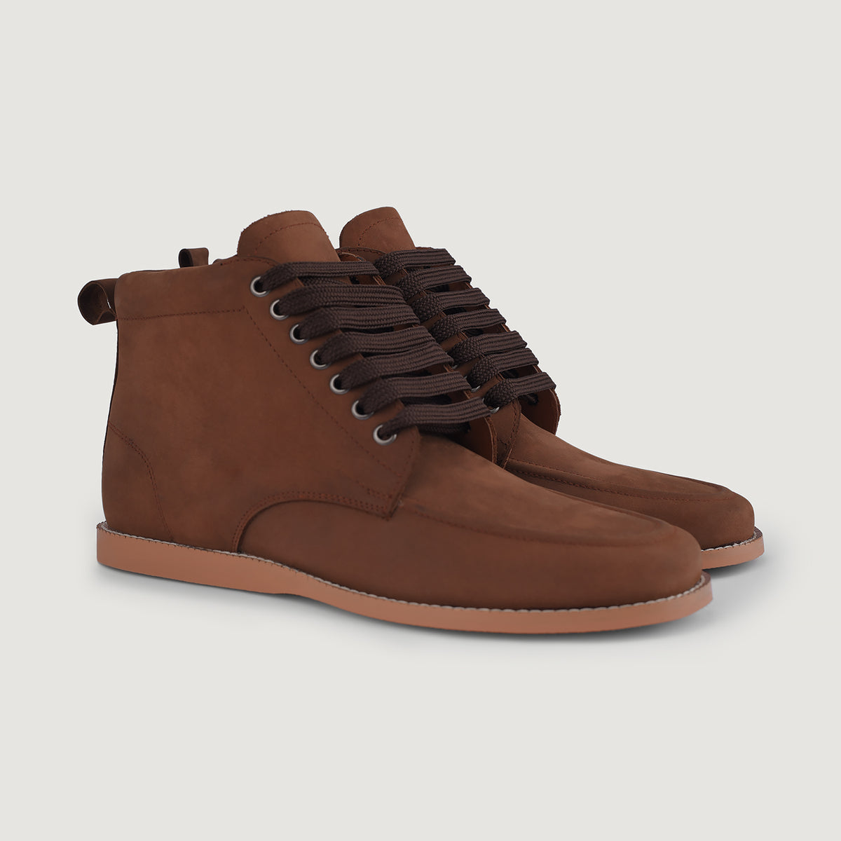 Pull on moc toe boots online