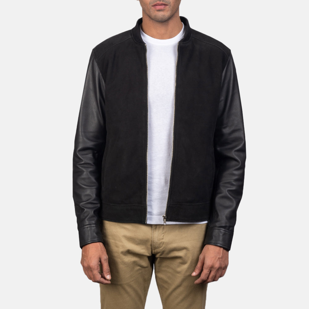 Hybrid bomber jacket sales