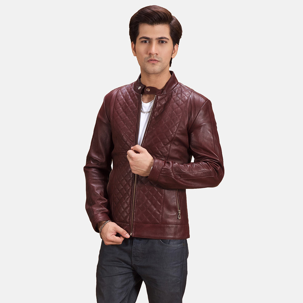 Maroon parka mens store