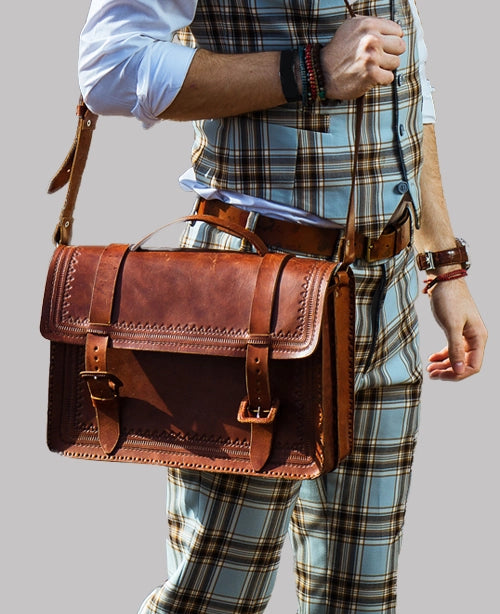 Custom leather pouches sale