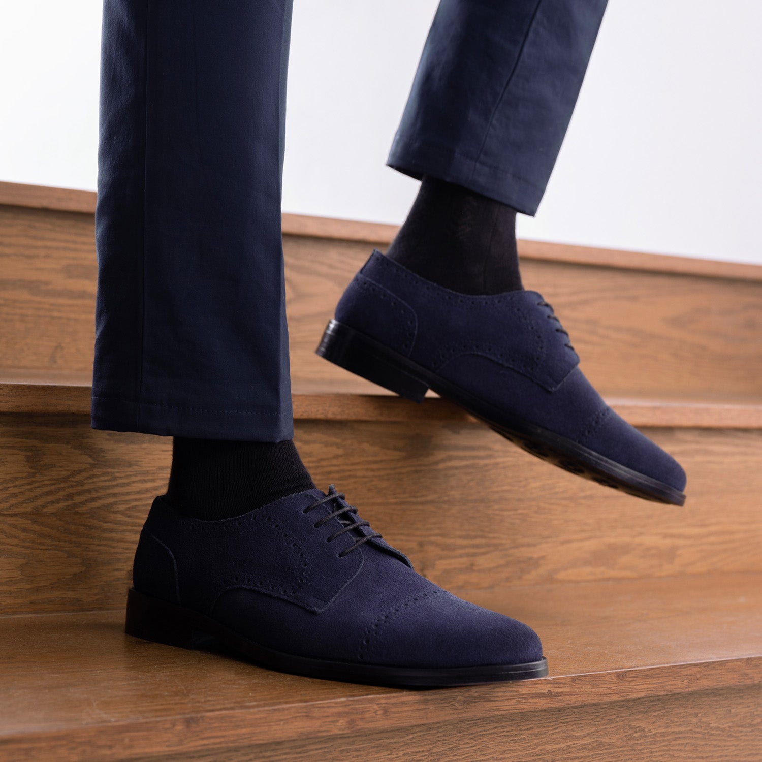 Ted Baker London TICH 2 Blue Suede Derby Shoes Men\'s Size 11.5 Business Office Men main image 2