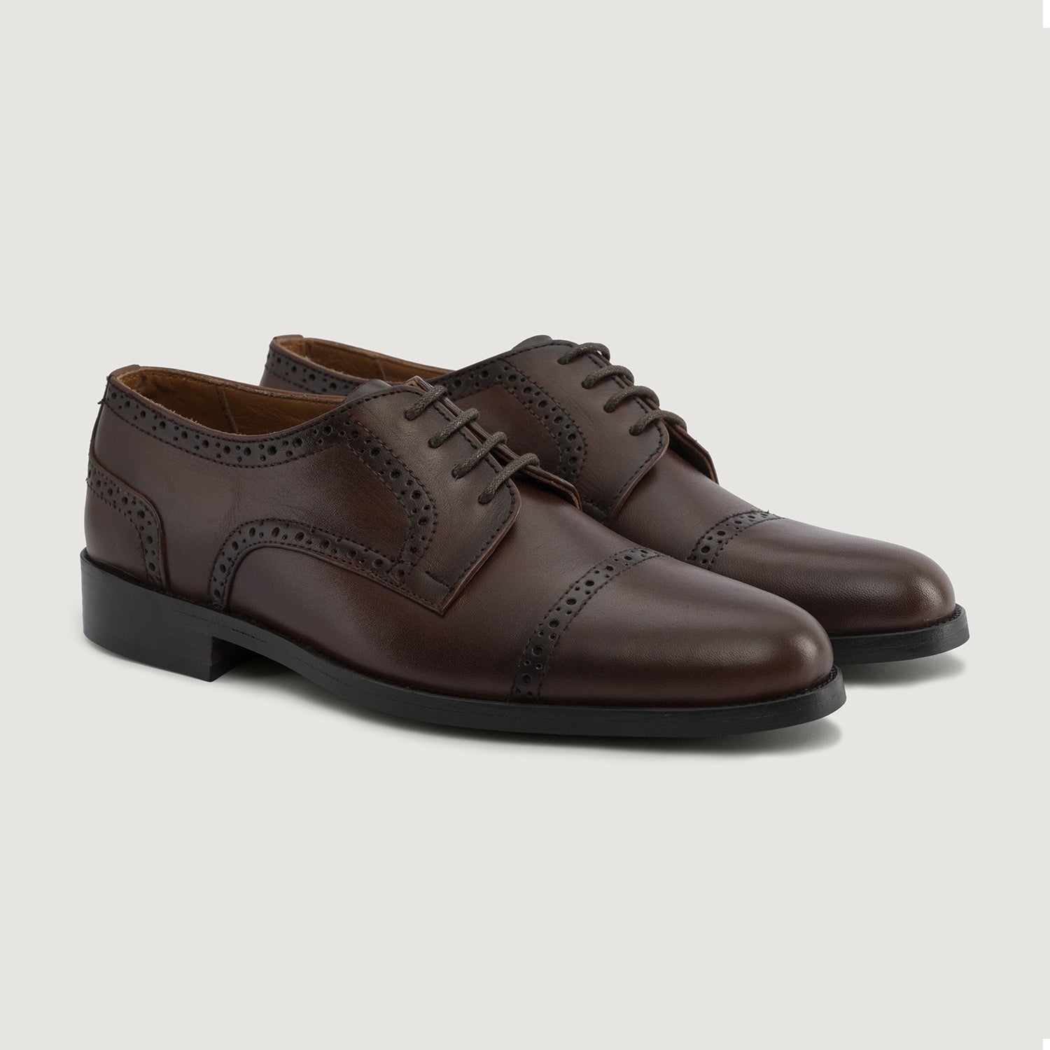Dirk Brogues Derby Burnished Brown Leather Shoes For Men The Jacket Maker Dirk Brogues Derby Burnished Brown Leather Shoes For Men The Jacket Maker