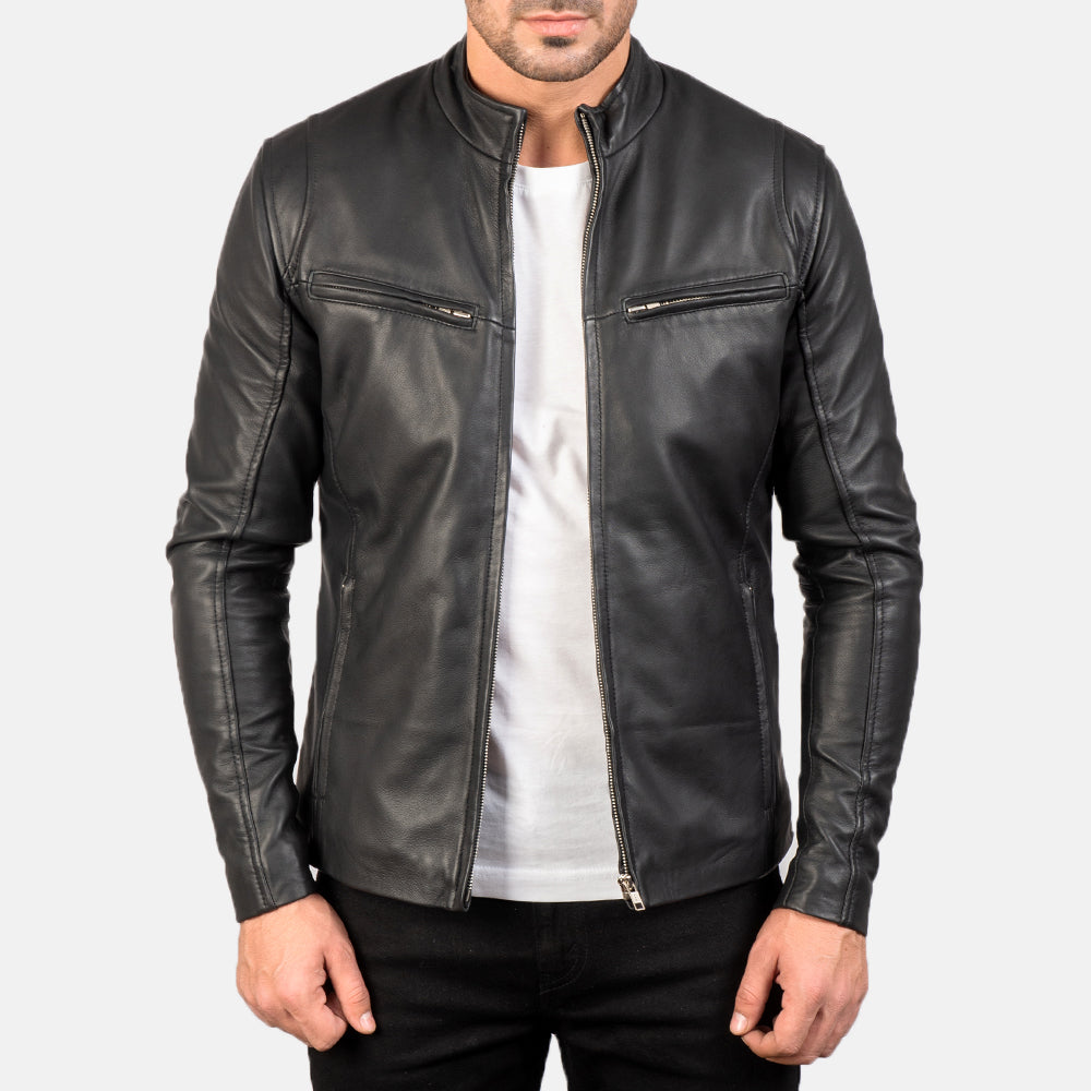 John Doe Storm Leather Jacket - Grey - Urban Rider