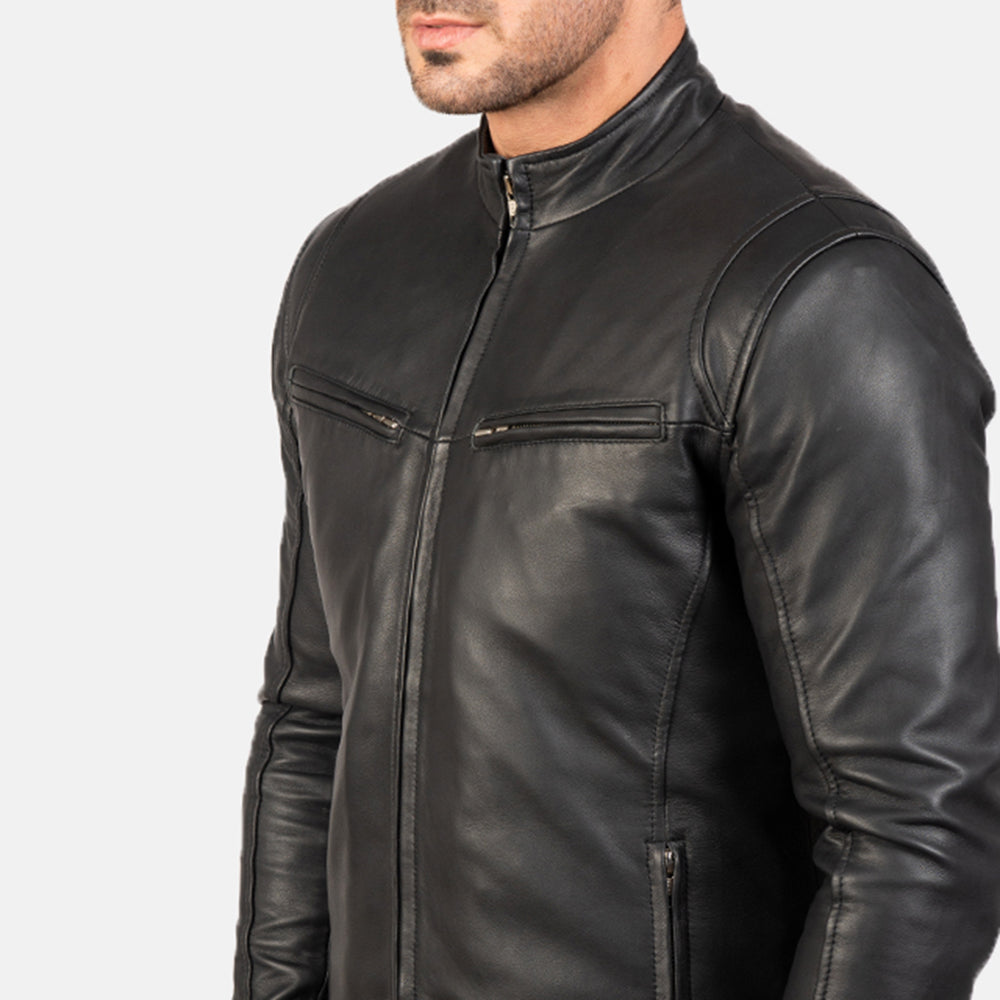 John Doe Storm Leather Jacket - Grey - Urban Rider