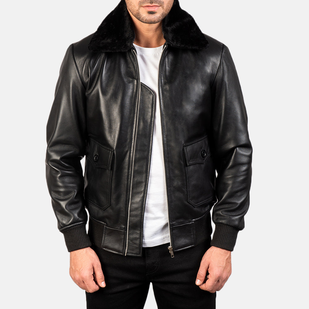 Men s Sheepskin Leather Jackets Buy Sheepskin Jackets For Men in Canada The Jacket Maker