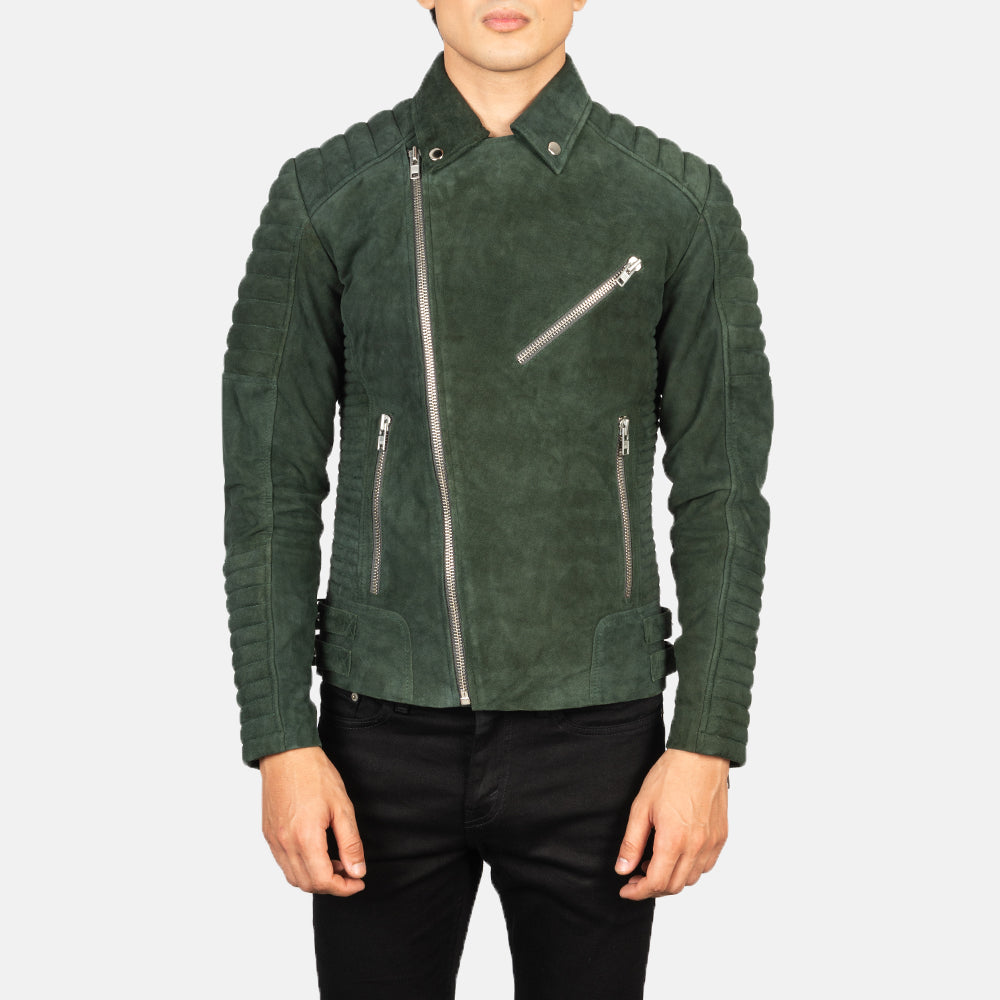 Men_s_Armand_Green_Suede_Biker