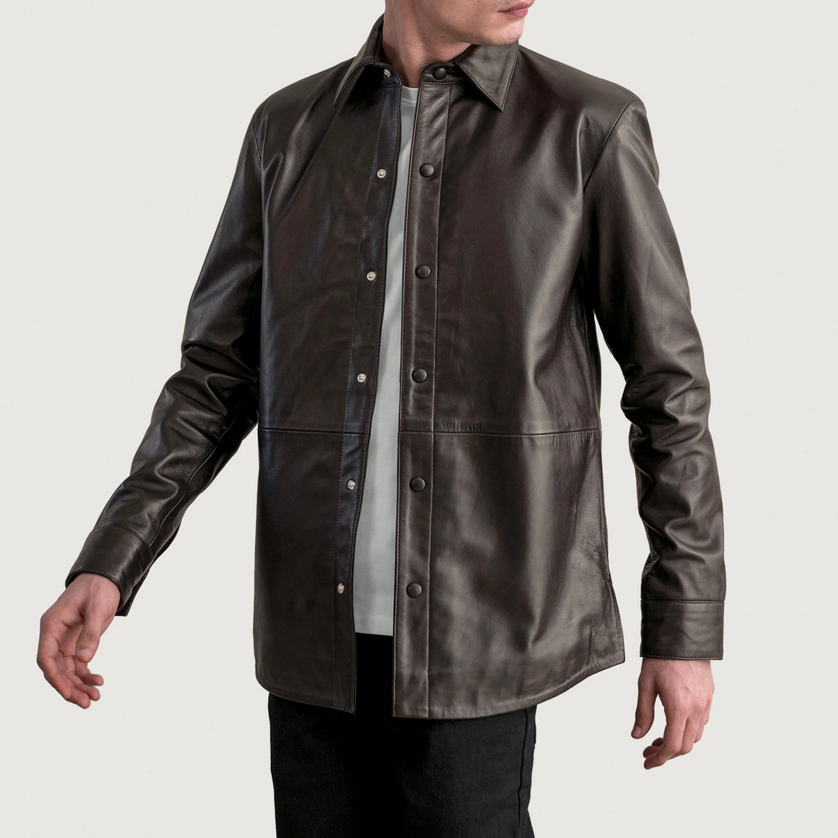 Men_s_Haven_Brown_Leather_Shir
