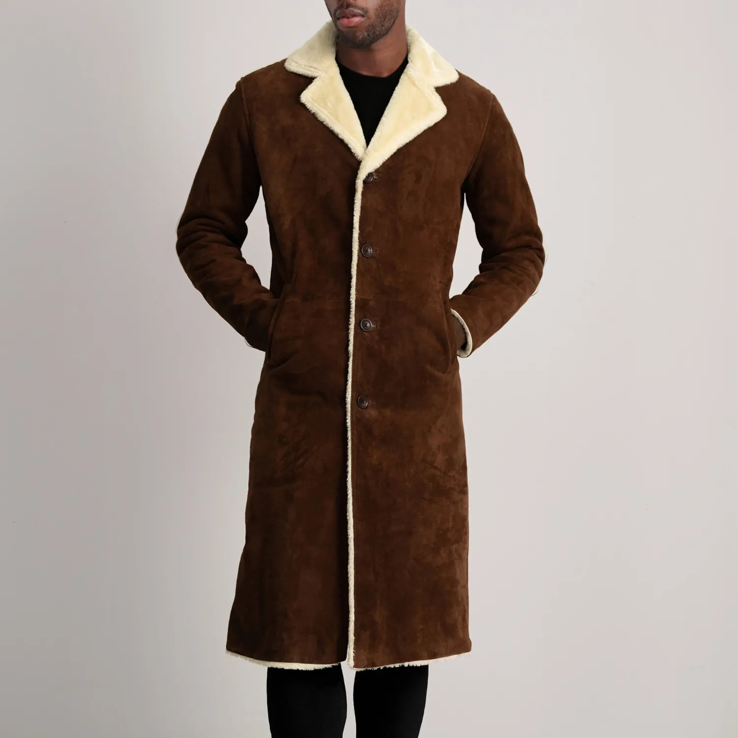 ジャケット・アウター Archive Suede Leather Long Coat Studded Studded leather jacket - Women | MANGO Azerbaijan