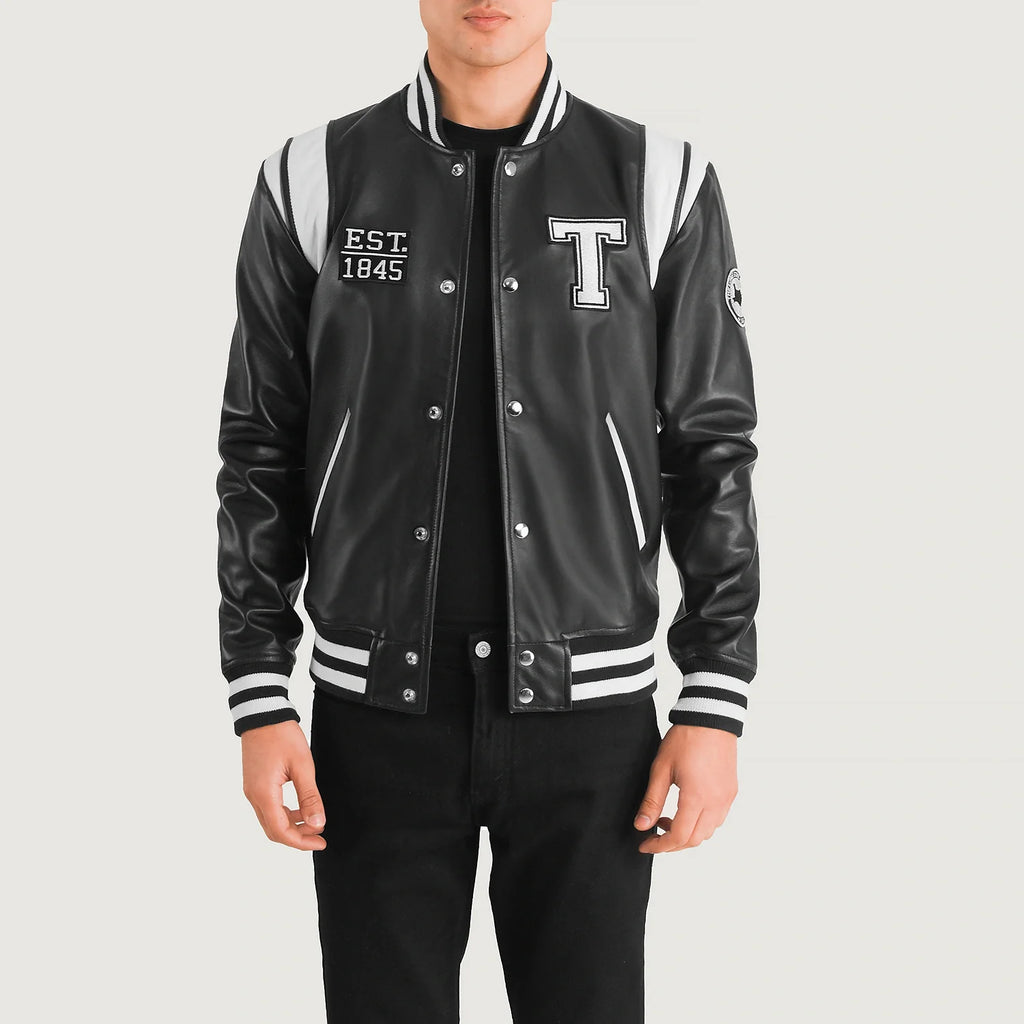 Genuine leather varsity jackets online