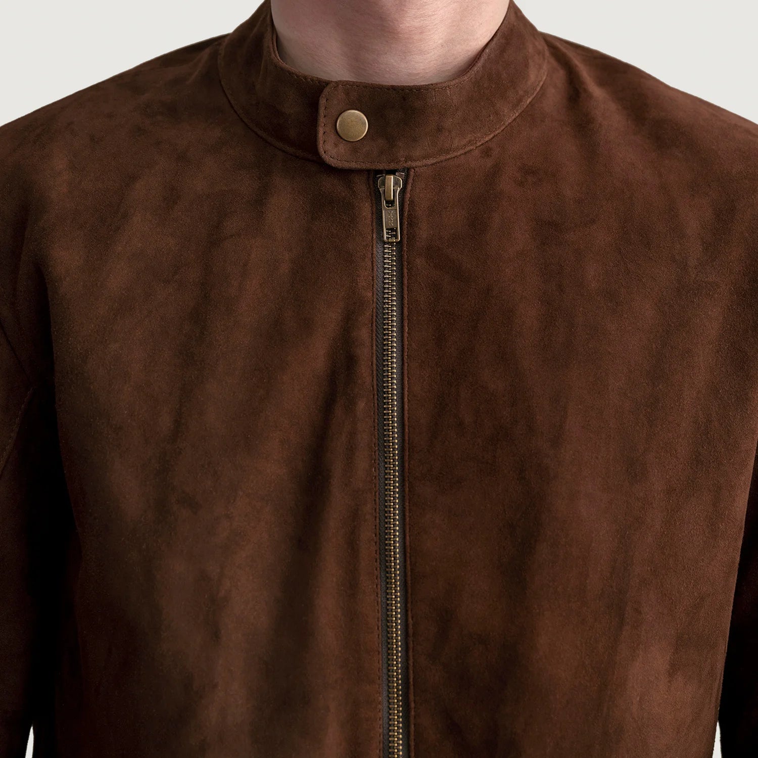 Zen Brown Suede Biker Jacket For Men – The Jacket Maker Zen Brown Suede Biker Jacket For Men – The Jacket Maker