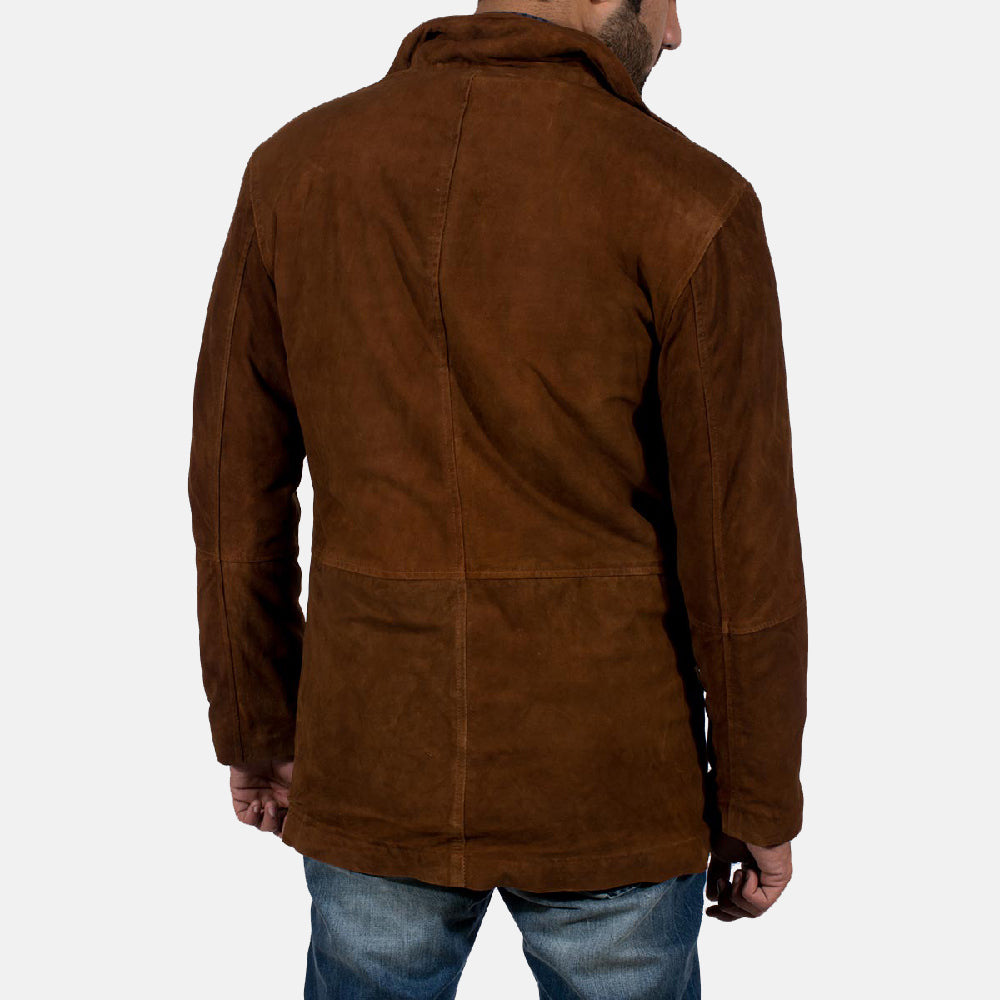 Men's Sheriff Brown Suede Jacket – The Jacket Maker Men's Sheriff Brown Suede Jacket – The Jacket Maker