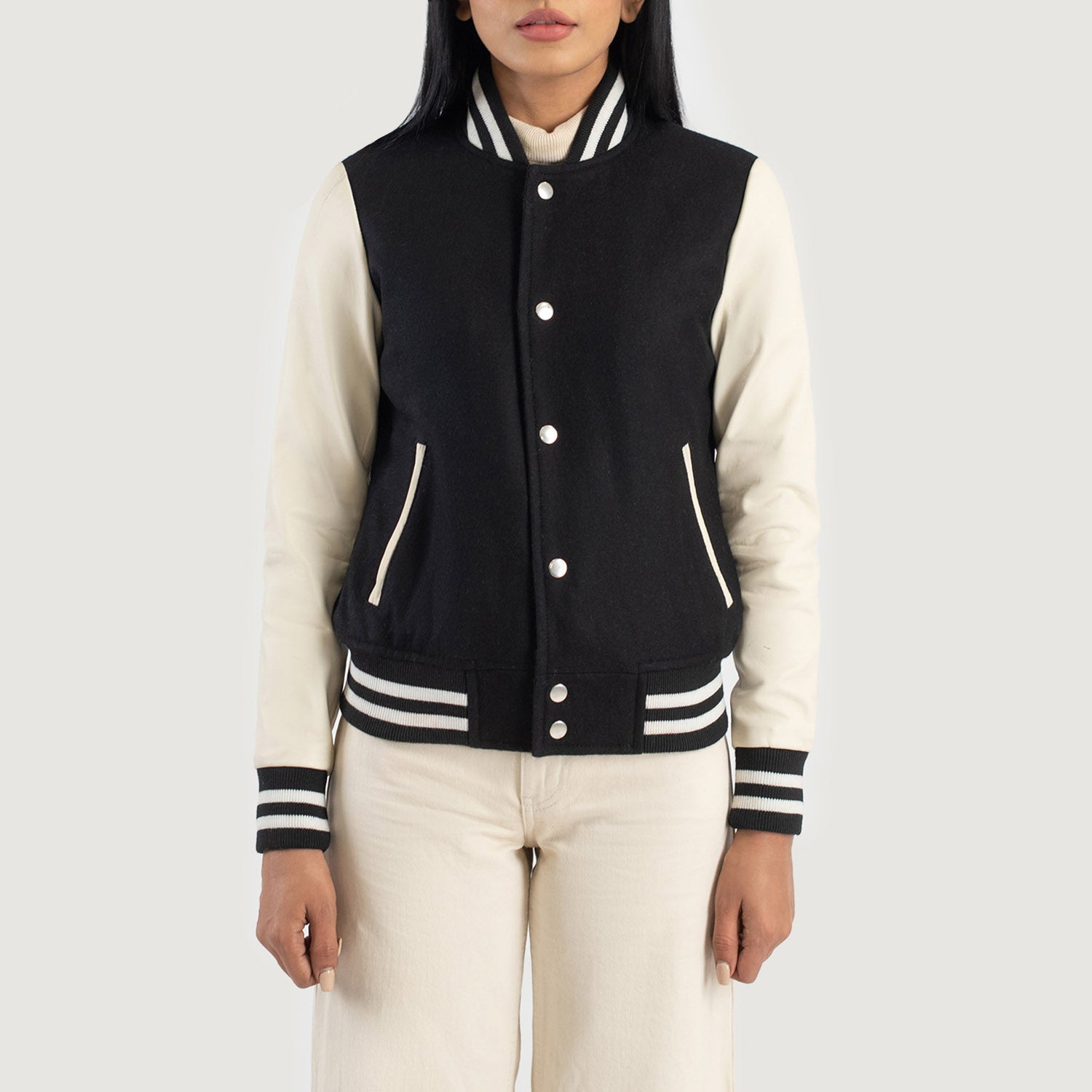 Theory　VARSITY JKT SLEEK SAXONY Theory Men's Varsity Jacket in Neoteric, Navy, Extra Large