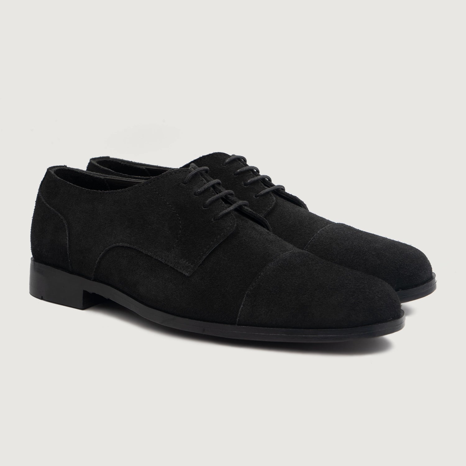 Black suede leather shoes new arrivals