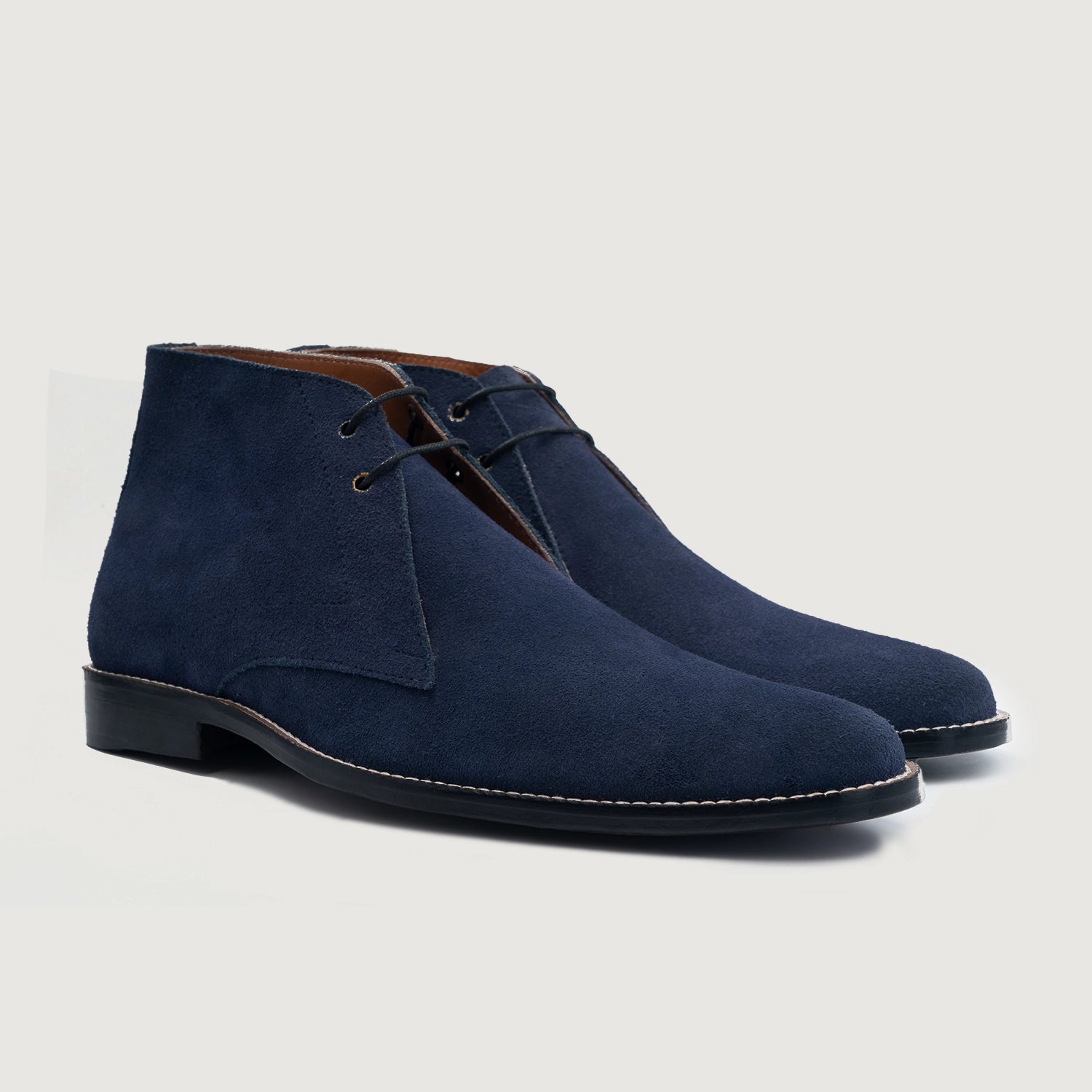 Men blue suede shoes clearance
