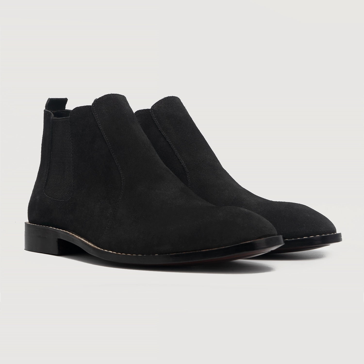 Leather suede boots hot sale