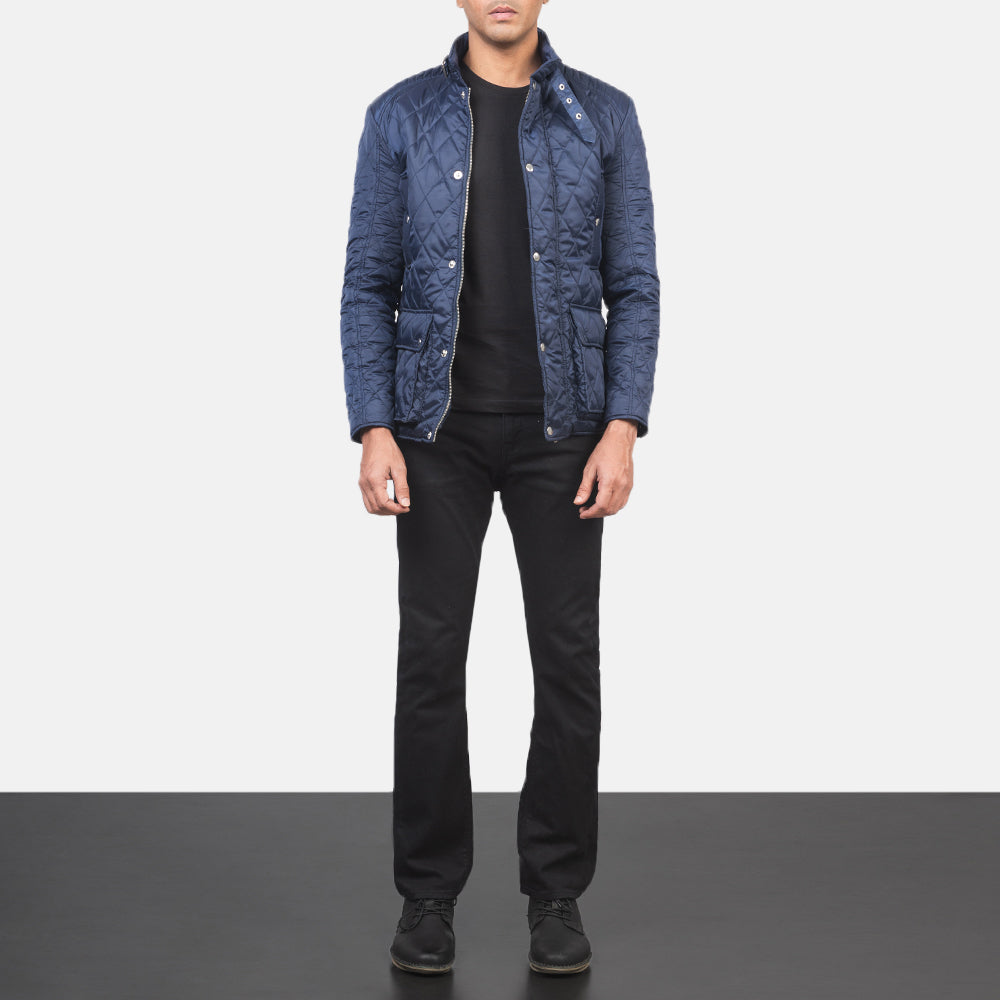 Quilted windbreaker jacket 2025