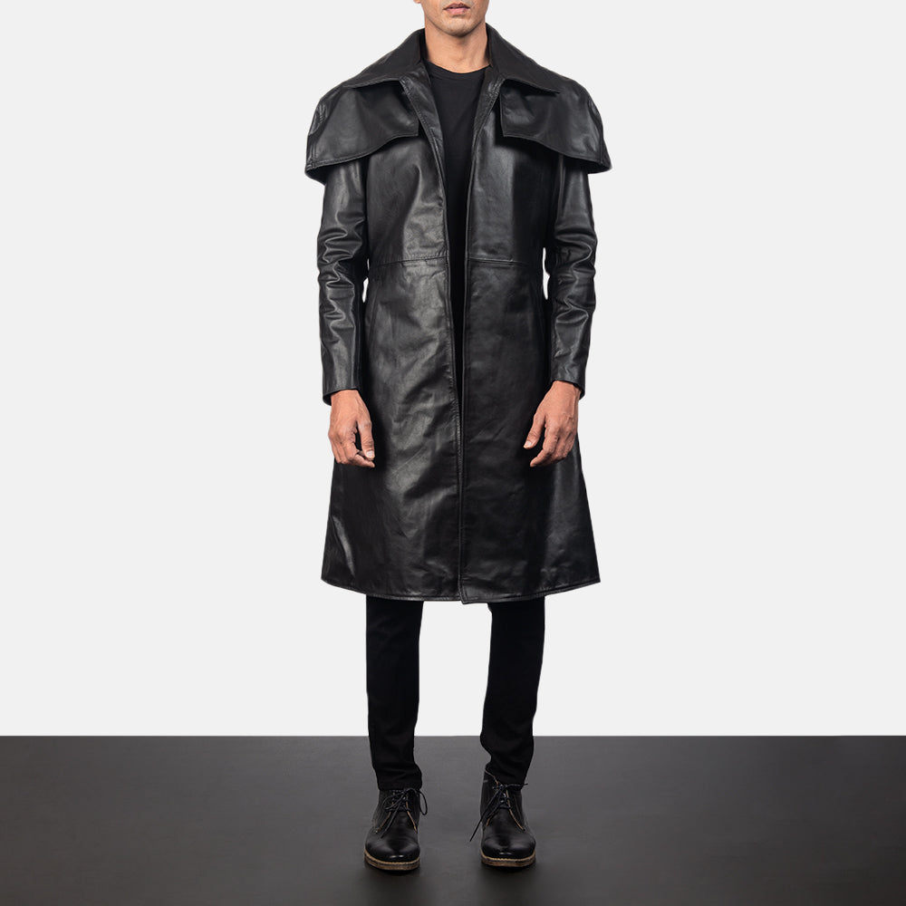 Leather duster mens shop