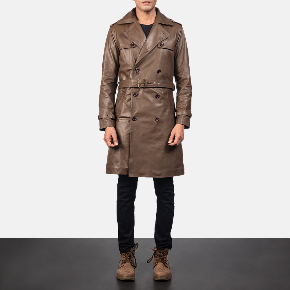 Duster coat leather store