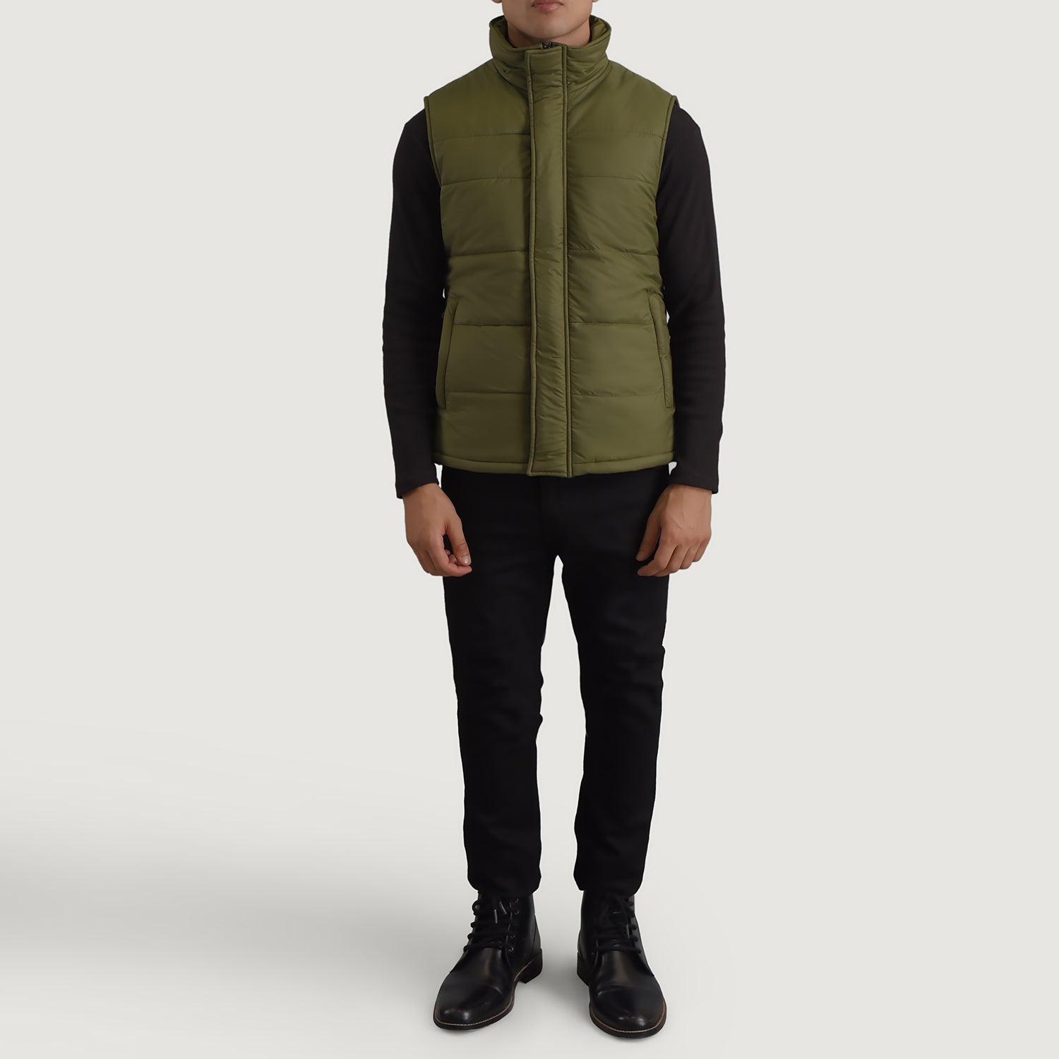 Green bubble vest discount