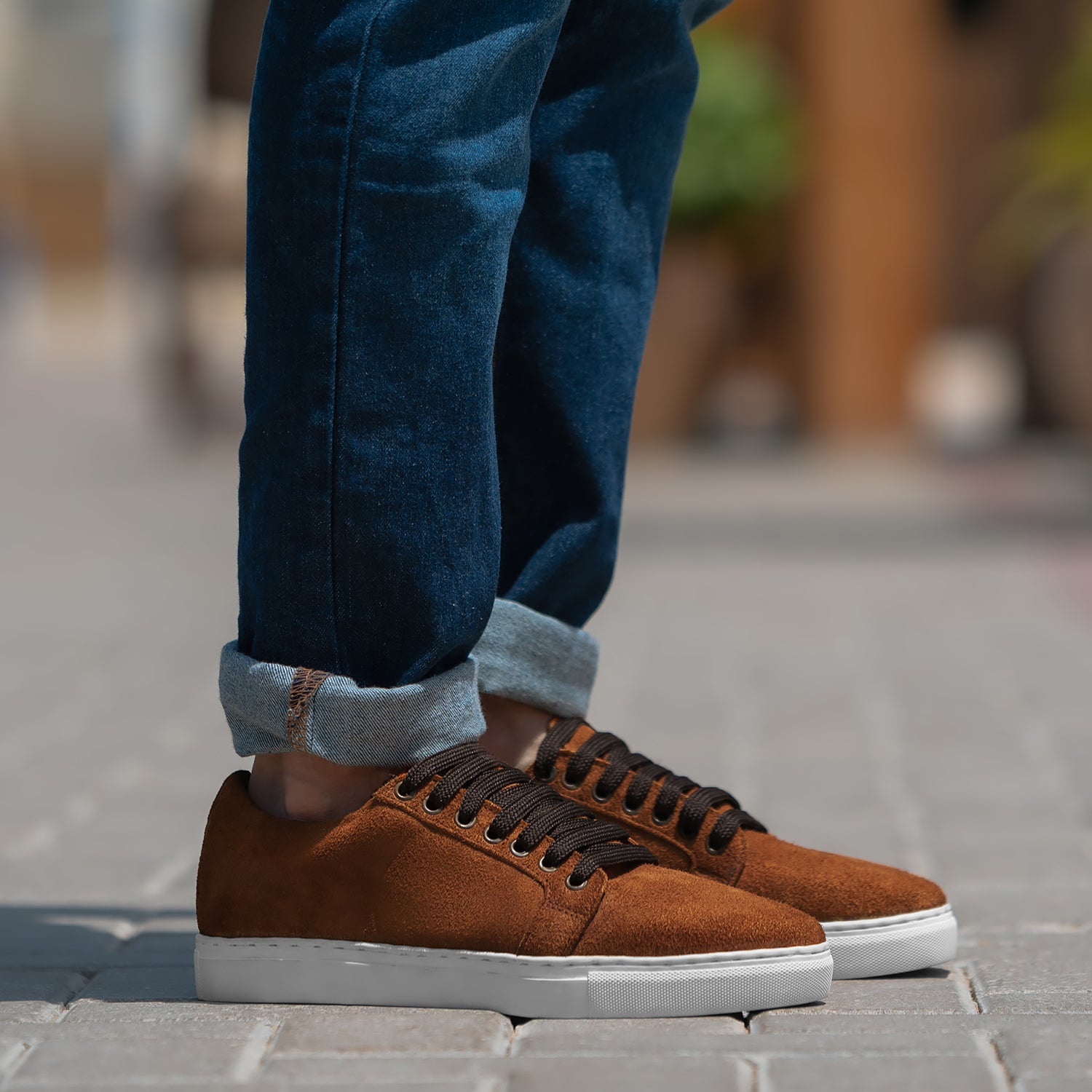 Low top suede sneakers hotsell